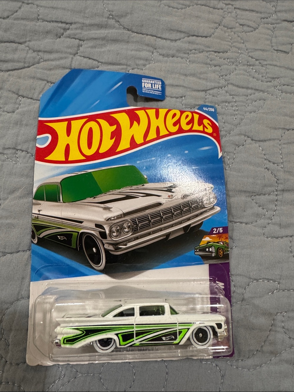 Mattel Hot Wheels White & Green Classic Lowrider